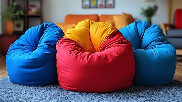 Специальные пуфы: для сада и уличного использования