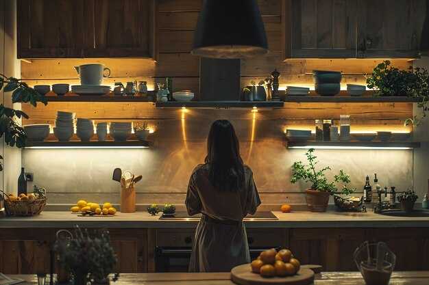 Выбор источников света под навесными шкафами